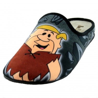 Vulcabicha 1816 - House Slippers for Boy from the Flintstones with Drawings of Pedro and Pablo Flintstones