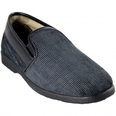 Rodevil 674 - Comfortable Navy Blue Men's Footwear With Synthetic Leather Finishes and Non-Slip Lining