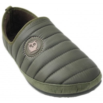 Marpen 514IV21 - Men's Closed Toe Slippers With Khaki Green Tracksuit