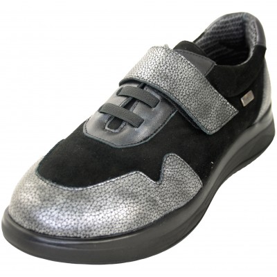 Doctor Cutillas 88305 - Zapatos Deportivos Impermeables Cómodos Forrados Con Adhesivo Textil En Negro o Marrón