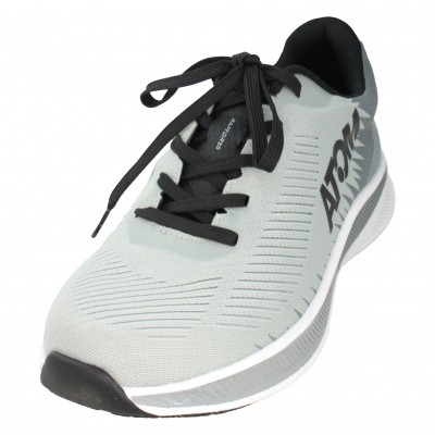 Fluchos AT134 - Atom Sport Shoes By Fluchos In Light Gray Breathable Laces