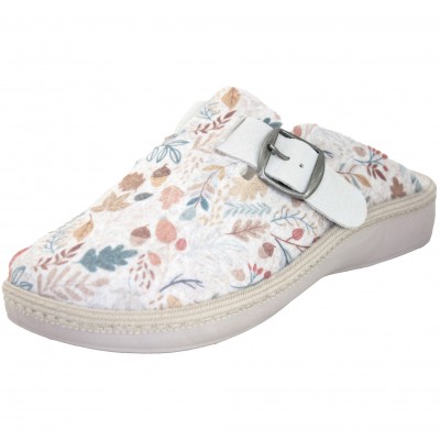 Salvi 29T-557 - Women's Slippers With Very Soft Insole Autumn Motifs