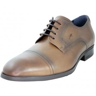 Fluchos F1885 - Men's Elegant Leather Shoes For Changing Or Working Classic Leather Color With Lace Up