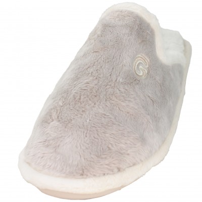 Gomus 4305 - Slippers For Home Light Wedge Special Parquet In Beige Color