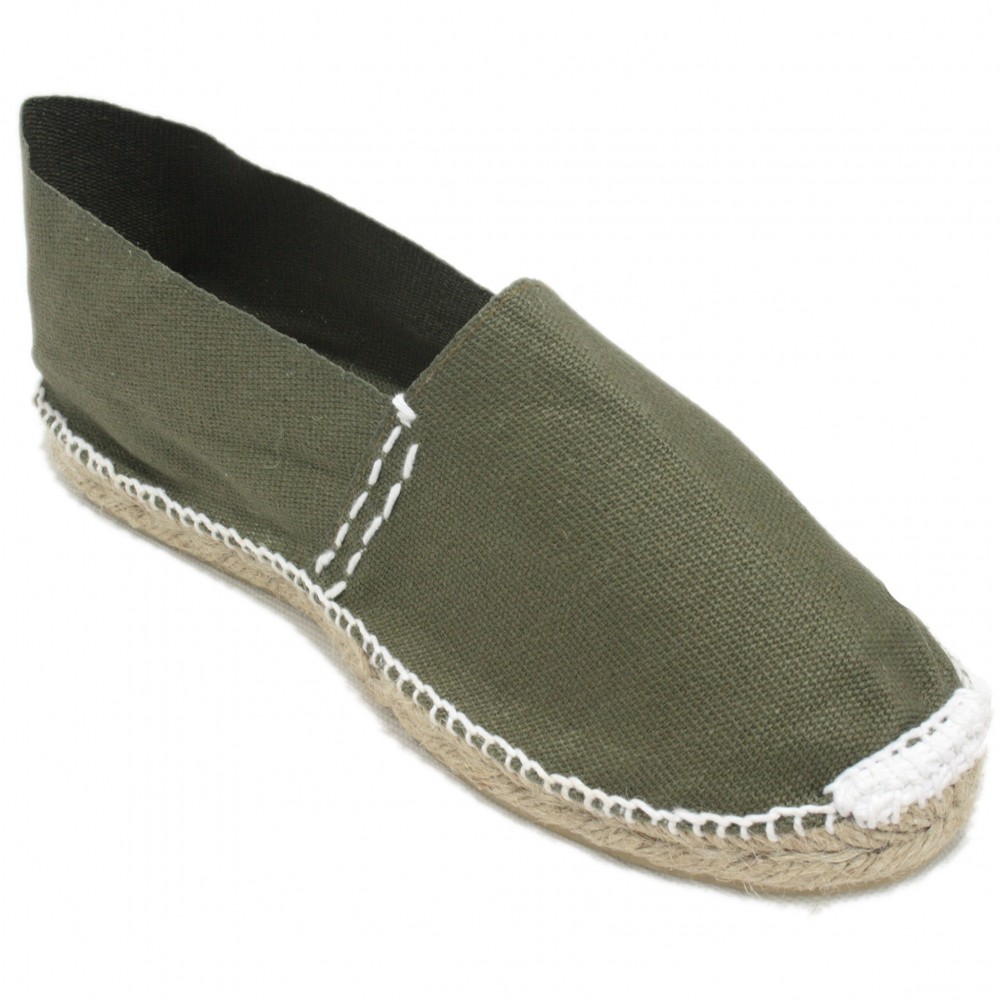 Espadrilles Camping Yellow Green