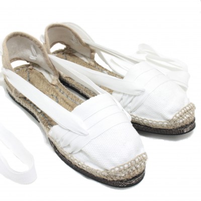 Espadrilles Tres Vetes Beig