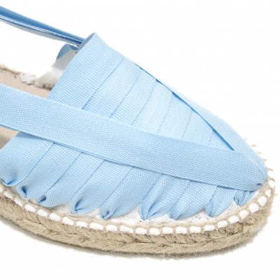 Heel Espadrilles Pintxo or Set Vetes Light Blue